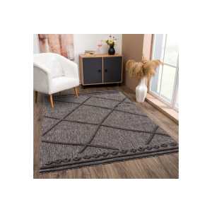 Teppich In- & Outdoorteppich Mokka Geometrische Muster, payé, Rechteckig, Höhe: 5 mm