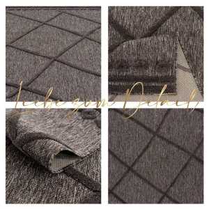 Teppich In- & Outdoorteppich Mokka Geometrische Muster, payé, Rechteckig, Höhe: 5 mm