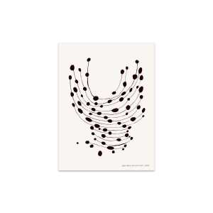 The Poster Club - Dancing Dots von Leise Dich Abrahamsen, 30 x 40 cm
