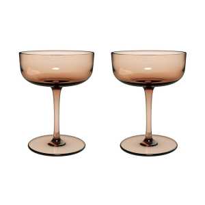 Villeroy & Boch Like Champagnerglas coupe 10 cl 2er Pack Clay