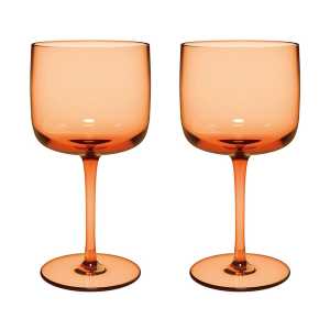 Villeroy & Boch Like Weinglas 27 cl 2er Pack Apricot