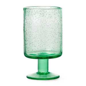ferm LIVING Oli Weinglas 22cl Recycled clear