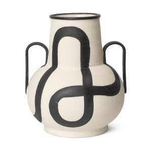 ferm LIVING Trace Vase Off-white