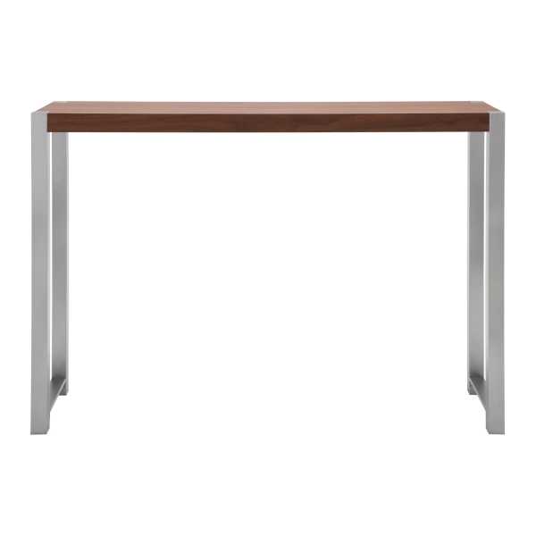 Stehtisch Holz 'Enora', ca. 150x40 cm, Walnuss