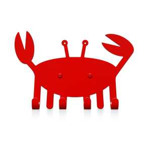 vonbox - Kleine Krabbe Wandhaken, verkehrsrot