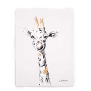 CHILDHOME Ölgemälde Giraffe 30 x 40 cm