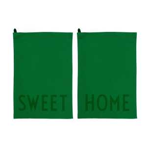 Design Letters Design Letters Favorit Geschirrtuch 2-teilig Sweet-home-green