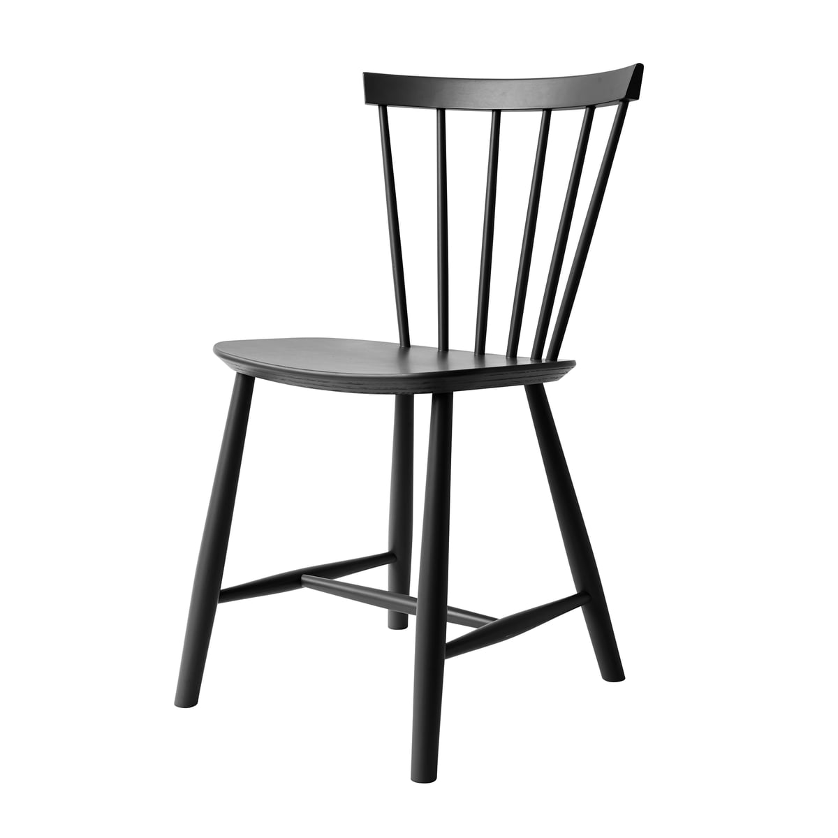 FDB MÃ¸bler - J46 Stuhl, Buche schwarz