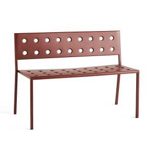 HAY - Balcony Dining Bank, L 114 cm, iron red