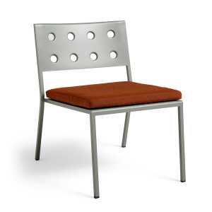 HAY - Balcony Lounge Chair Sitzkissen, 49,5 x 50,5 cm, red cayenne