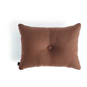 HAY Dot Cushion Planar 1 Dot Kissen 45 x 60cm Chocolate