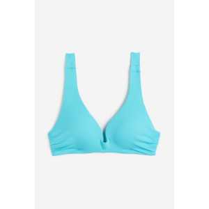 H&M Push-up-Bikinitop Türkis, Bikini-Oberteil in Größe 36. Farbe: Turquoise