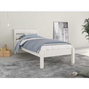 Home affaire Bett "NOA " ideal für das Jugendzimmer, zertifiziertes Massivholz, skandinavisches Design