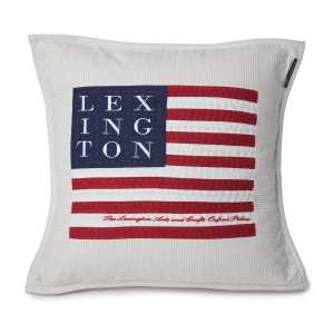 Lexington Icons Arts & Crafts Kissenbezug 50 x 50cm Beige-white