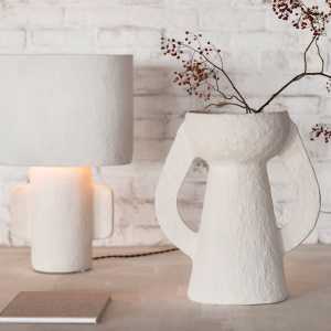 Serax - Earth Vase, Ø 23 x H 22,5 cm, weiß