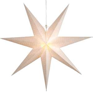 Star Trading Dot Adventsstern 100cm Weiß