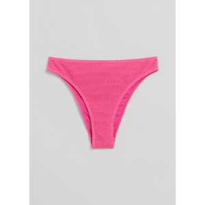 & Other Stories Bikinihose in Knitteroptik Knallrosa, Bikini-Unterteil Größe 42. Farbe: Bright pink