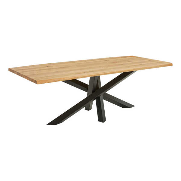 Linea Natura ESSTISCH Schwarz, Eiche