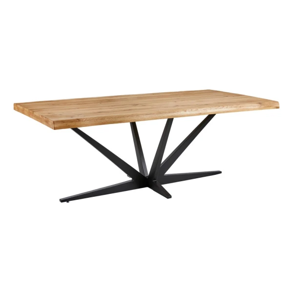 Linea Natura ESSTISCH Schwarz, Eiche