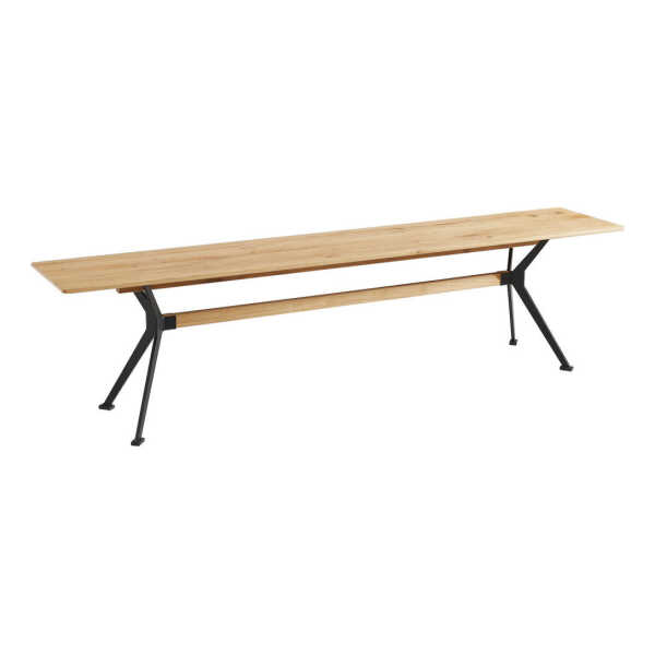 Linea Natura SITZBANK Schwarz, Eiche