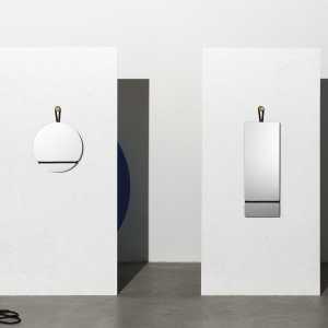 Design House Stockholm - Lasso Wandspiegel lang, 35 x 95 cm
