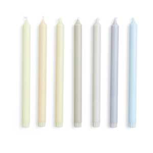 HAY Gradient Candle Kerze 7er Pack Neutrals