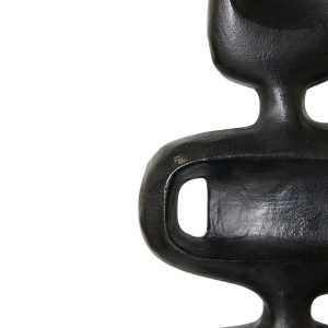 HKliving - Aluminium Skulptur, heavy black