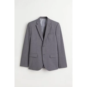 H&M Blazer in Skinny Fit Grau, Sakkos Größe 62. Farbe: Grey