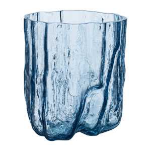 Kosta Boda Crackle Vase 270 mm Rundes Glas