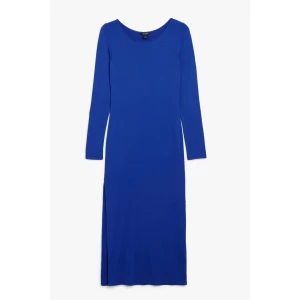 Monki Langärmeliges Bodycon-Kleid Königsblau, Alltagskleider in Größe XL. Farbe: Royal blue