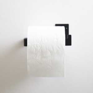 Nichba - Toilettenpapier-Halter, schwarz