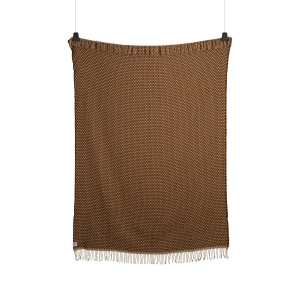 Røros Tweed Isak Decke 150x210 cm Chestnut