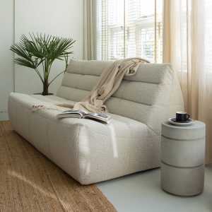 Studio Zondag - Louis 3- Sitzer Sofa, elfenbein