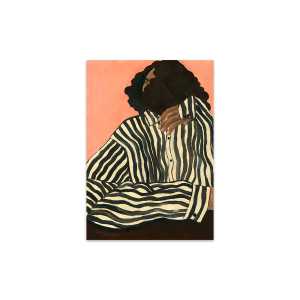The Poster Club - Serene Stripes von Hanna Peterson, 30 x 40 cm
