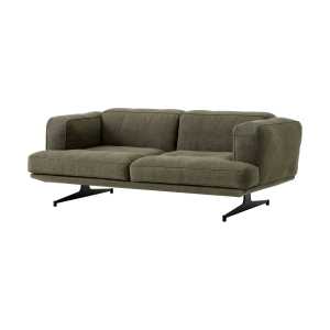 &Tradition Inland AV22 Sofa 2-Sitzer Clay 0014-warm black