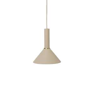 ferm LIVING Collect Pendelleuchte Cashmere, high, cone shade