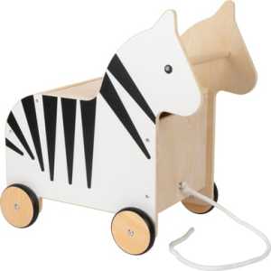 small foot® Spielzeugkiste mit Rollen Zebra "Wildlife"