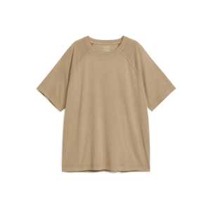 Arket Oversize-T-Shirt aus Baumwolle Beige in Größe XS