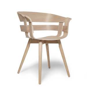 Design House Stockholm Wick Chair Stuhl Eiche-Eichenbeine