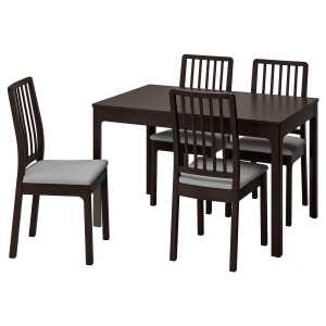 EKEDALEN / EKEDALEN Tisch und 4 Stühle
