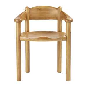 Gubi Daumiller Stuhl mit Armlehne Golden Pine