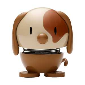 Hoptimist Hoptimist Dog Figur 6,9cm Brown