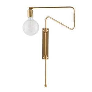 House Doctor Swing Wandleuchte Messing Klein, 35cm