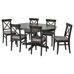 INGATORP / INGOLF Tisch und 6 Stühle