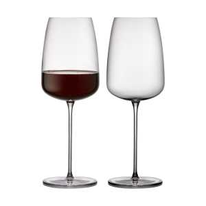 Lyngby Glas Veneto Bourgogne Weinglas 77 cl 2er Pack Clear