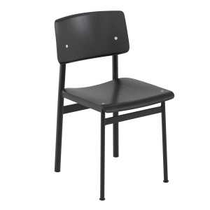 Muuto Loft Chair Stuhl Black-black
