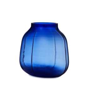 Normann Copenhagen - Step Vase H 23 cm, blau