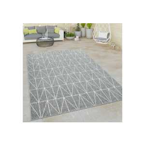 Outdoorteppich Esszimmer Teppich Modernes Muster Skandinavisch, Paco Home, Rechteckig, Höhe: 4 mm