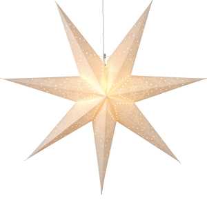 Star Trading Sensy Adventsstern 100cm Weiß
