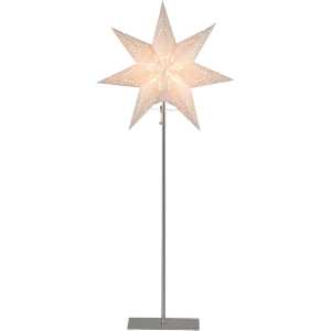 Star Trading Sensy Adventsstern auf Fuß 83cm Weiß